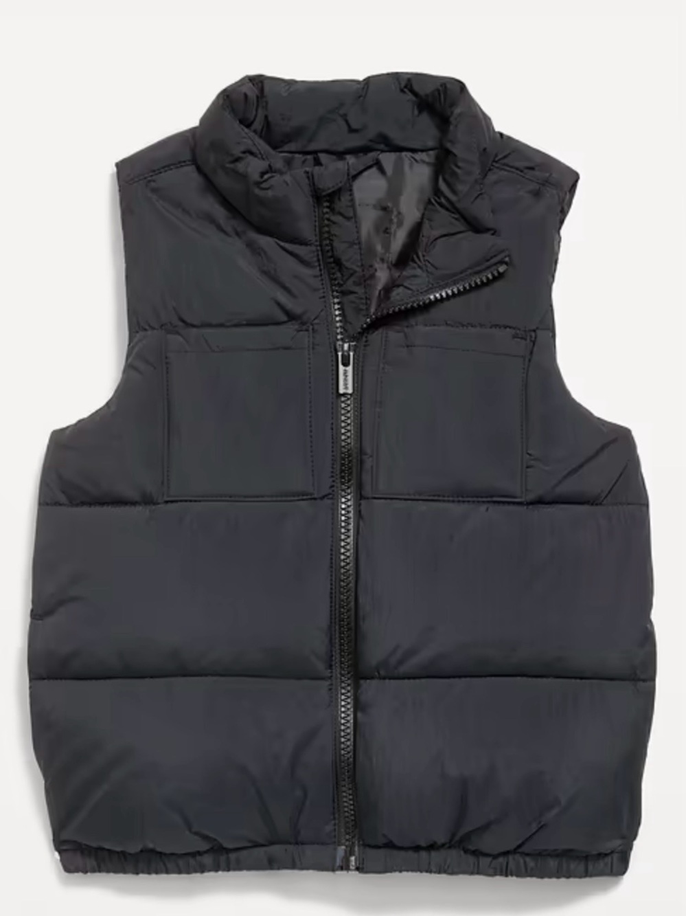 Old Navy Water-Resistant Black Puffer Vest for Toddler size 5T NWT